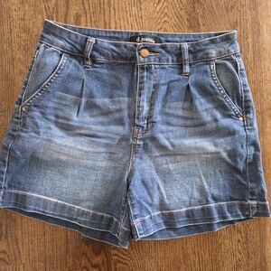 d. jeans Women's Blue Denim Shorts
